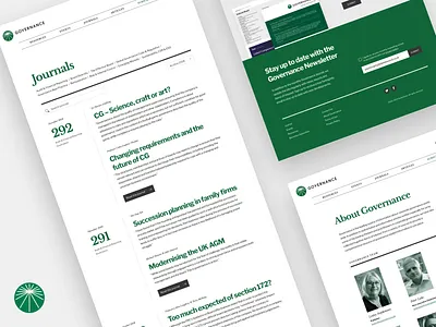 Governance - Website Explorations adobe xd typogaphy ui user interface design ux