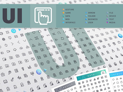UI 700+ Line Icons Bundle branding bundle dashboard design flat flat icons graphic design icon icons icons design line line icon logo logo branding logo design social media startup startup icon
