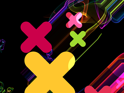 Smoking Hot abstract illustration smoke vibrant colors