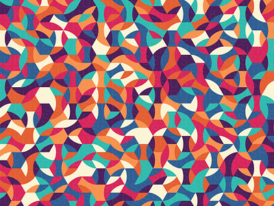 'Charm' Pattern digital art estampa generative geometric geometry hexagon pattern pattern design repeating vector