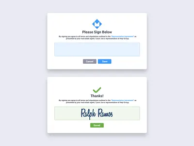 Keller Williams - My Metro Signing agency casestudy dashboard mobile platform portfolio productdesign realestate saas servicedesign ui ux