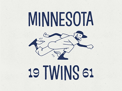 Minnesota Twins baseball branding handdrawn identity illustration logo minnesota twins typography vintage