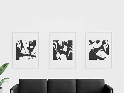 Taboo Illustrations art art direction artwork decoration frame graphic graphic art illustration illustrations living room painting paintings pictures printing wall wall art