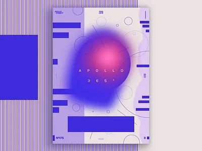 Somewhere In Blue Poster #175 challenge circle conception creation creativity design challenge design experiment digital art geometric graphic design graphic designer inspiration pattern photoshop poster poster art poster creation poster design process speed art