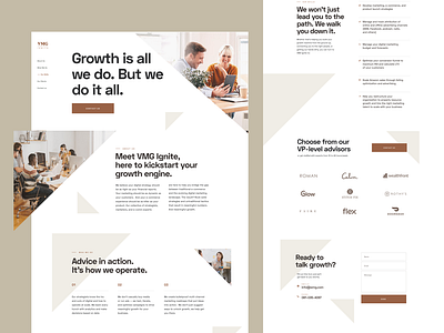 V Landing Page - Exploration design interface landing page ui uidesign ux web webdesign website