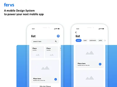 fervs design system app design system figma ios sketch ui uikit user interface ux