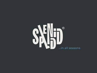 Splendid Logo brand identity branding design graphic design icon logo typography
