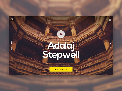 02- Explore Ahmedabad (Travel Website) ahmedabad concept design interface interface design madewithadobexd madewithxd ui ui ux ui design uidesign uiux web web landing page webdesign website website concept website design website designer website designing