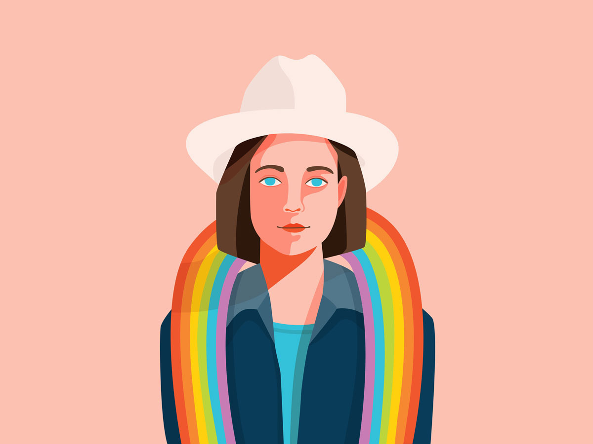 Pride Portrait for Adobe