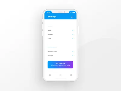 Daily UI Challenge #007 | Settings dailyui dailyui007 dailyuichallenge settingspage
