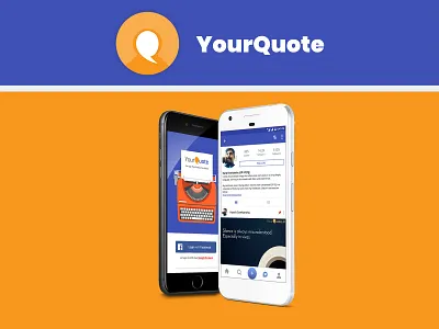 YourQuote 2017 app product social app social network ui ux ui design ux design yourquote