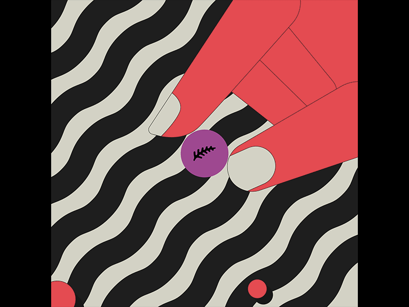 Fern intro 2d animation branding colors debut draw illustration ilustracion loop motion texture vector