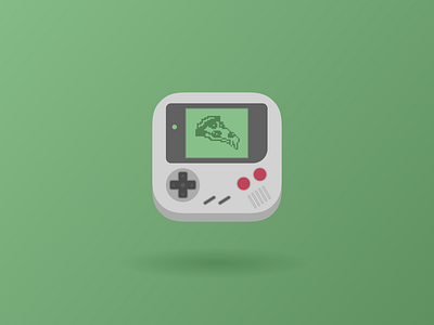 Daily UI 005 — App icon app app icon challenge daily dailyui dailyuichallenge gameboy icon pizza ui