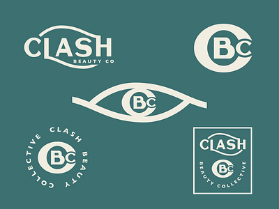 Clash Concept branding logo vector