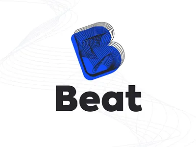 Beat: Streaming Music Startup Logo brand brand identity daily logo challenge logo music startup streaming typography