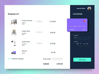Checkout app design card checkout design icon design minimal shopping cart sketch ui ux