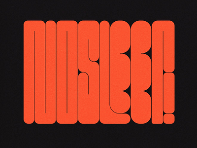 NO SLEEP! graphic design illustration lettering lettering design no sleep type typography