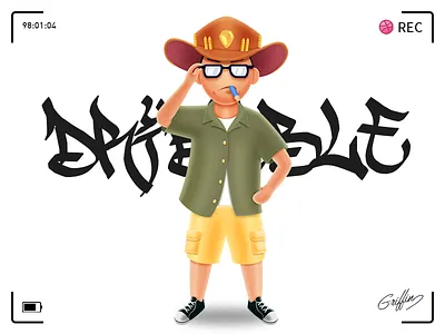 What's up dribbble- my debut illustration ui