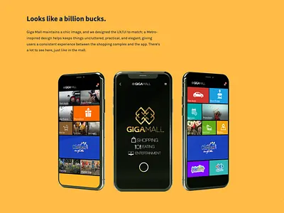 Gigamall App Design mall metro ui shopping app ui ux design ui design