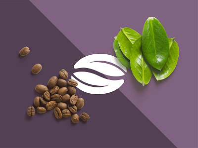 Organicoffee bag bean branding clean coffee bag coffee bean coffee cup coffee logo design green green logo leaf leaf logo leafs logo logo design logodesign minimal packaging photoshop