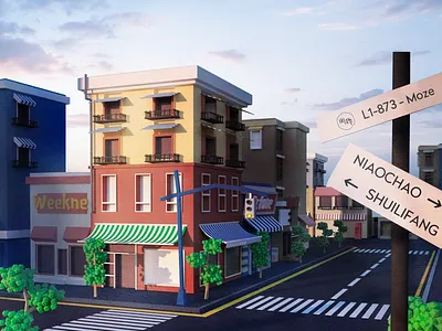 LIFE TOUR VOL.2 c4d design illustration octane ui 插图