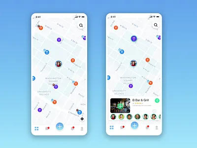 Social Media App app brand branding dating design graphic design icon logo minimal mobile mobile app mobile design mobile ui social media social network ui ux