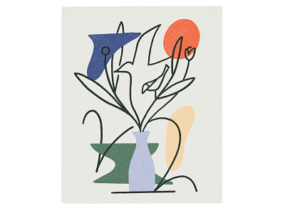St. Petersburg bird birdie birds plants russia st petersburg vase