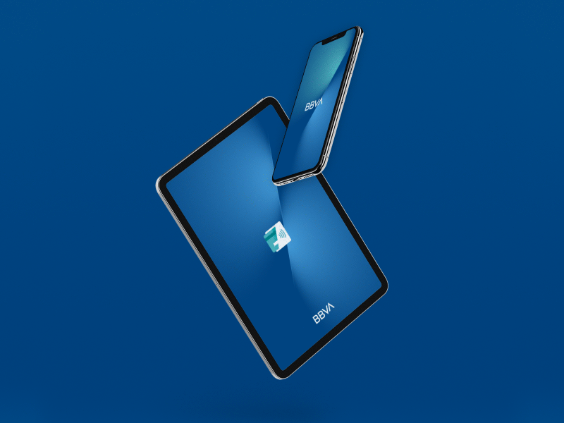 Splash Screen – Lightstream after effects animation app bank bbva branding design lightstream motion ui user interface