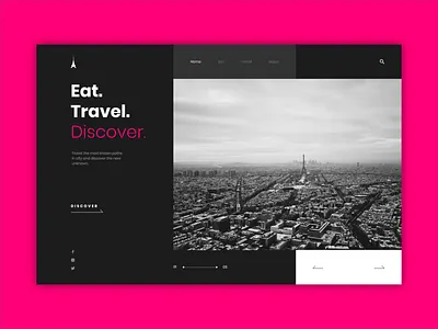 Travel Landing Page UI adobe photoshop adobe photoshop sketch adobe xd adobexd daily challange design landingpage landingpagedesign travel ui ui design uidesign uiux user experience user interface user interface design userinterface website website concept website design