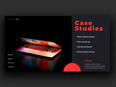 Case Studies brand branding character clean design graphic design icon identity illustration illustrator lettering minimal type typography ui ux web website