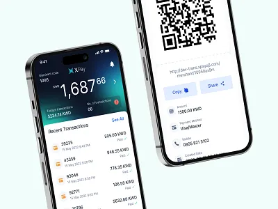 XPay - Mobile Payment App Redesign android app app design application design fintech gradient ios link mobile app payment qr ui ux