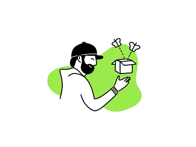 Showing 2d boy design handdraw icon icons illustration line lineart lines minimalistic monochrome