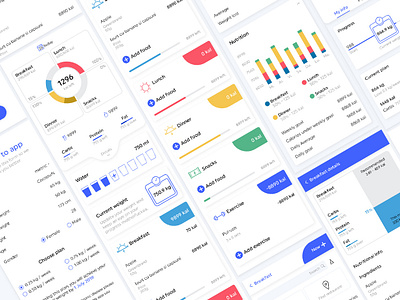 Weight Loss App android app design app mobile mobile ui ui uidesign weight loss