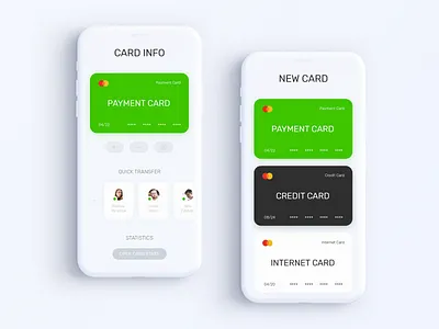 Privat24 Banking App - Card Info & Add Card account app bank banking business card clean currency design experience finance fintech info inspiration interaction interface minimal mobile ui ux