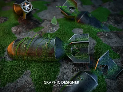 Bomb 3d black bomb bombs c4d cinema cinema4d composition design fashion illustration octane photoshop render retro