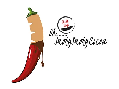 Dishy Dogs - Smoky Smoky Cocoa Sausage Character branding and identity character design fmcg food illustration sausgages vector