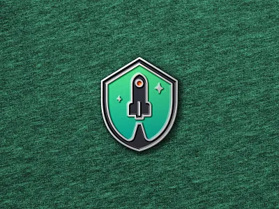 Enamel Pin Badge Mockup branding design download enamel pin badge enamelpin flat graphicdesign icon illustration launch logo logodesign minimal mockup mockup psd photoshop realistic rocket space vector