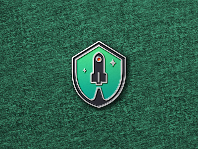 Enamel Pin Badge Mockup branding design download enamel pin badge enamelpin flat graphicdesign icon illustration launch logo logodesign minimal mockup mockup psd photoshop realistic rocket space vector