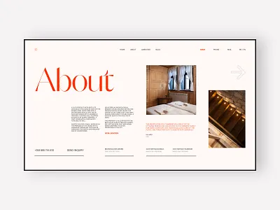 MH - Guest House Landing Page booking design guest guest house guesthouse interface landing marketing responsive typography ui ux website