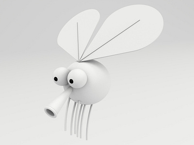 Fly 3d animation cinema4d design illustration model render styleframe