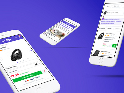 Waloo Site dutch ecommerce mobilefirst webdesign webshop website