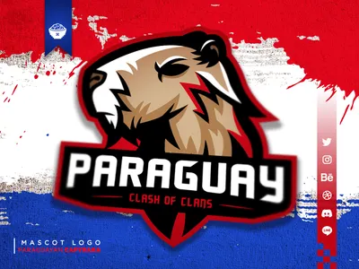 Paraguayan Capybara Mascot Logo capybara design esports logo gaming logo illustration inspiration logo design symbol logo logo design logos logotype mascot design mascot logo mascot logo design paraguay
