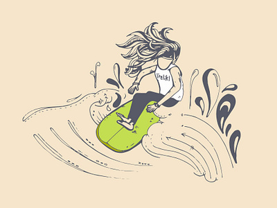 Some Surf Relik Goodness 90s branding design graphic design graphic art hand drawn illustration logo pride month skate skate board skate deck skate or die skate shop street art surf surf art swag tshirt vector