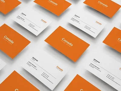 Canada Door Depot | Business Card Design branding business card business card design design flat graphic design logo design concept mockup