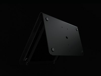 Heckler iPad Stand Render 3d 3d art art direction cinema4d industrial design ipad web web design website