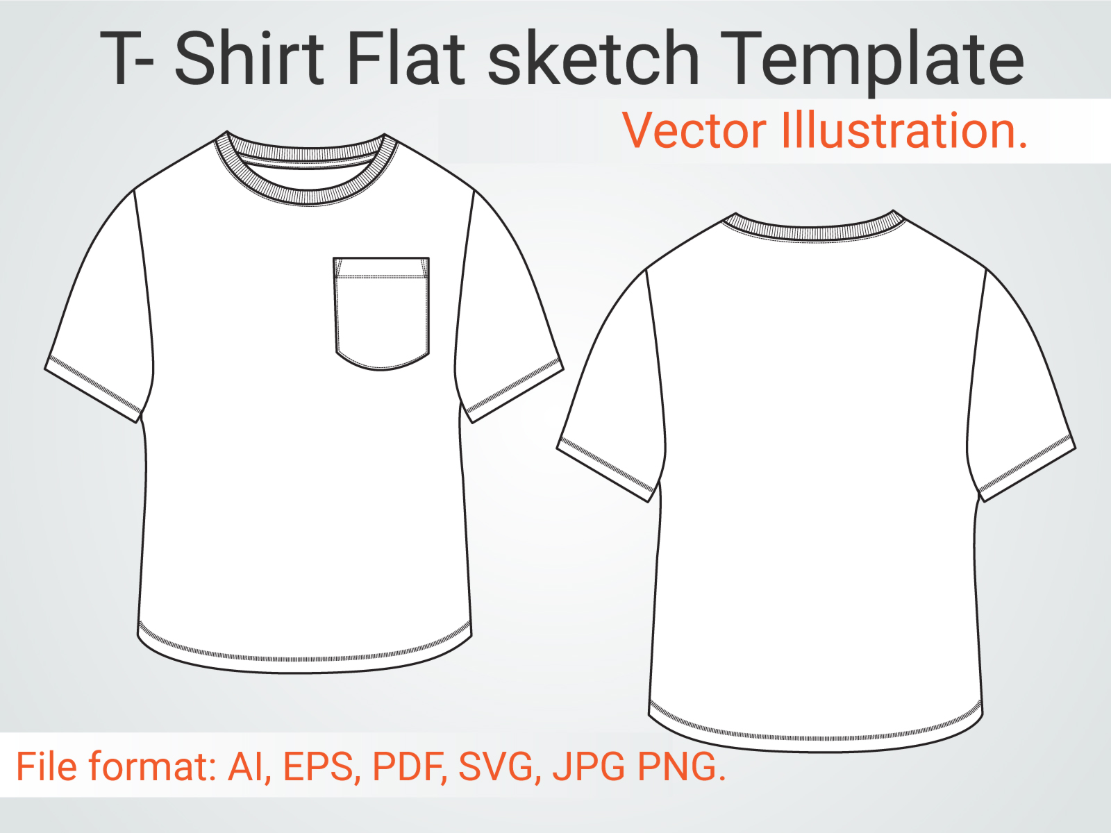 blank t shirt template