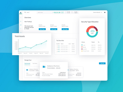Trade PMR card design development typography ui ux ui work