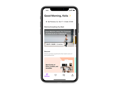 Homepage android categories flow homepage ios matches native photos ui