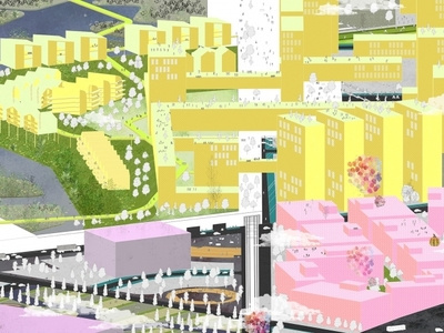 Bermanism - East Berm design illustration research urban design