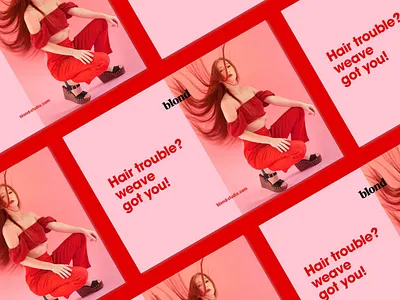 blond studio branding design graphic design layout minimal modern print